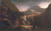 Thomas Cole Landscape with Figures A Scene from The Last of the Mohicans (mk13) Spain oil painting artist